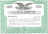 Stock Certificate