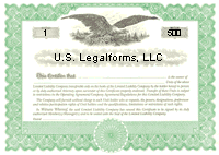 LLC Certificate